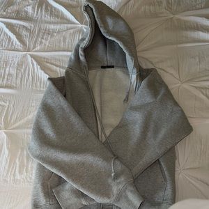 Grey brandy melville zip up